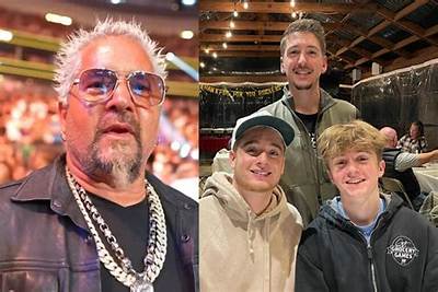 Guy Fieri Won't Leave Multi-Million Dollar Fortune to Sons Unless They Honor His Demands