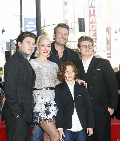 Gwen Stefani & Blake Shelton Took Her Sons to Church on Easter Sunday