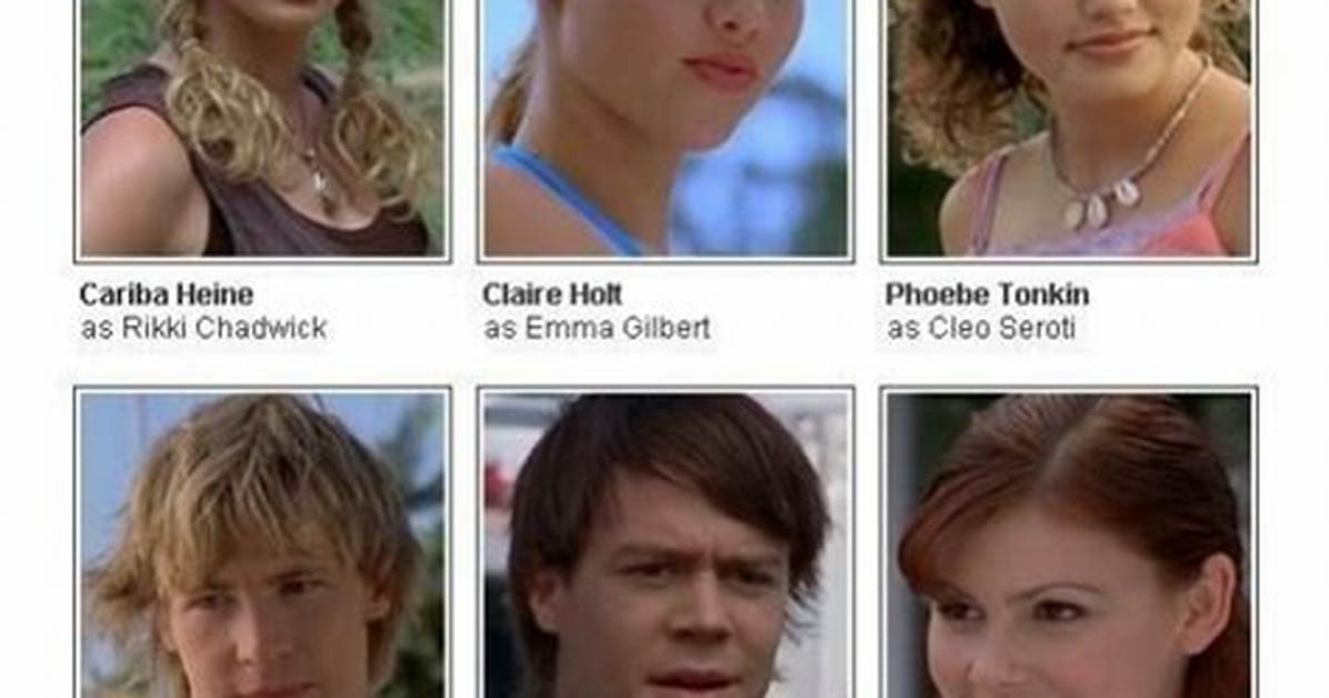 H2O: Just Add Water - Cast, Ages, Trivia