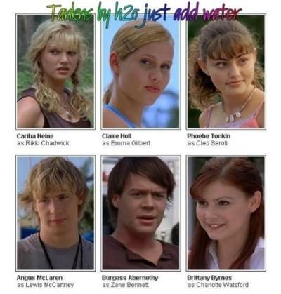 H2O: Just Add Water - Cast, Ages, Trivia