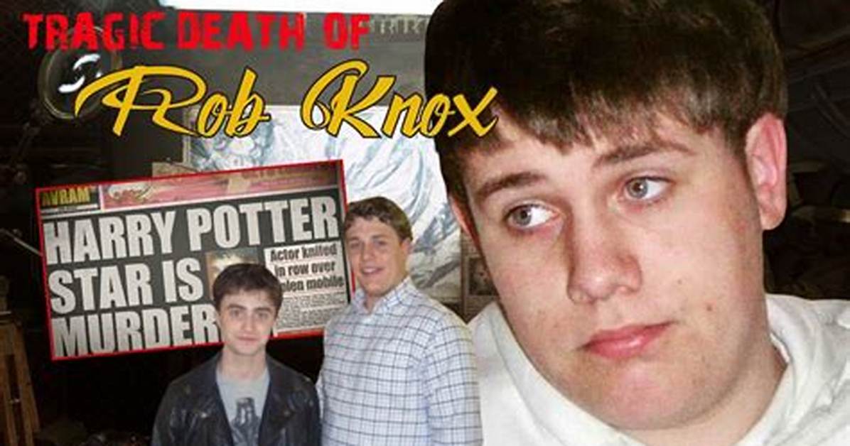 Harry Potter Actor Murdered Outside Bar During Knife Fight