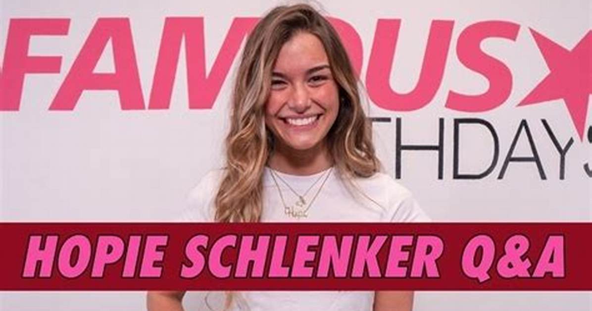 Hopie Schlenker - Age, Family, Bio