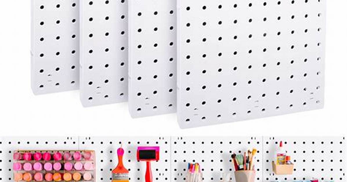 How Big Are the Holes in Pegboard?