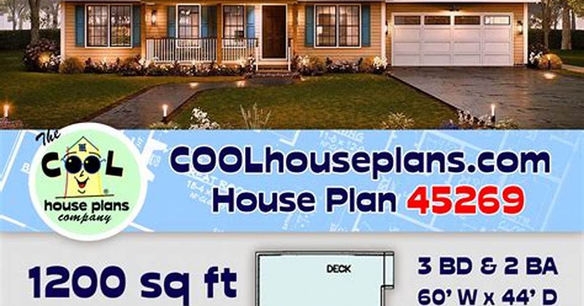How Big Is a 1200 Sq Ft House?
