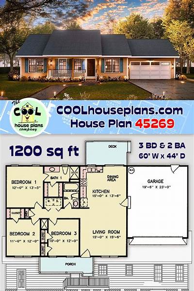 How Big Is a 1200 Sq Ft House?