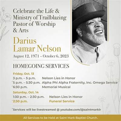 How Did the Pastor Darius Nelson Died | Death Cause