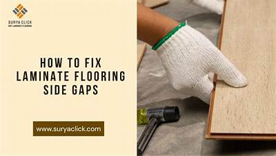 How Do I Fix Gaps in Laminate Flooring?