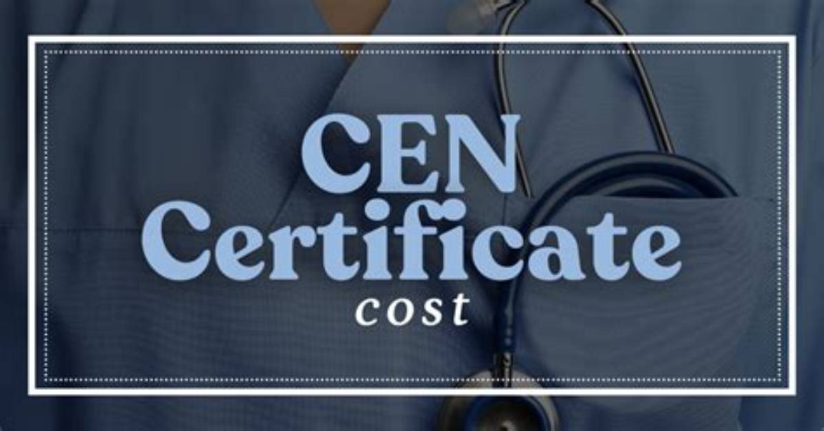 How Do I Get Cen Certified?