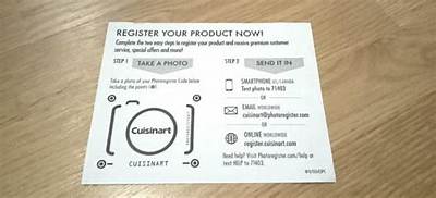 How Do I Register My Cuisinart Product?