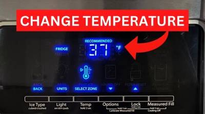 How Do I Set the Temperature on My Bosch Fridge Freezer?
