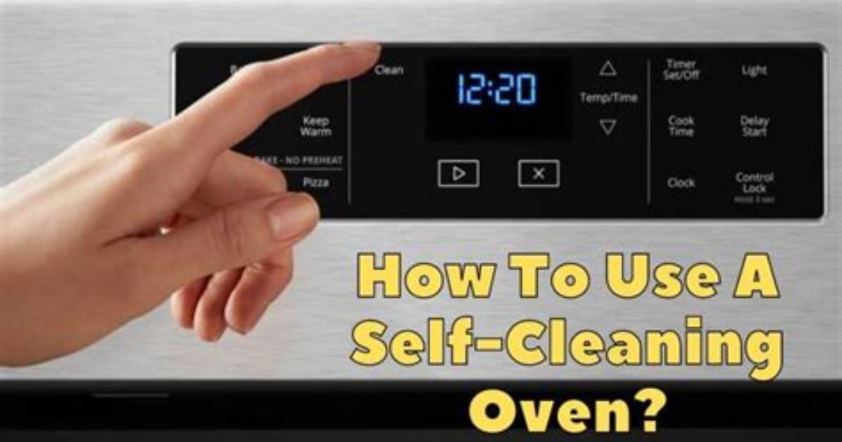 How Do I Use the Self Clean on My Hotpoint Oven?