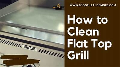 How Do You Clean the Top of a Wolf Griddle?