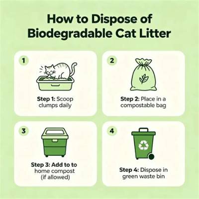 How Do You Dispose of Cat Litter with Oil?