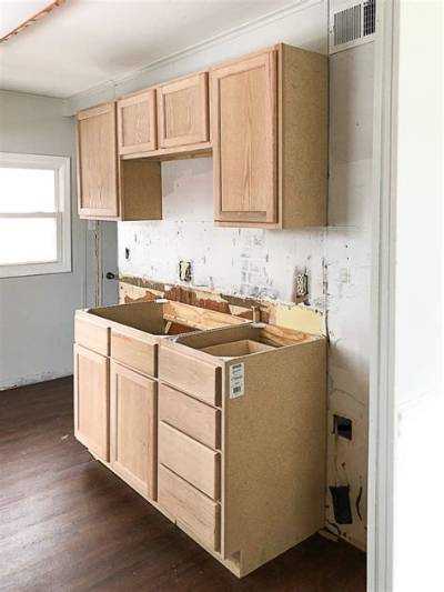 How Do You Finish Unfinished Oak Kitchen Cabinets?