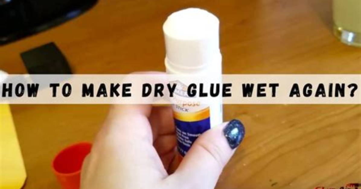 How Do You Make Non Dry Glue?