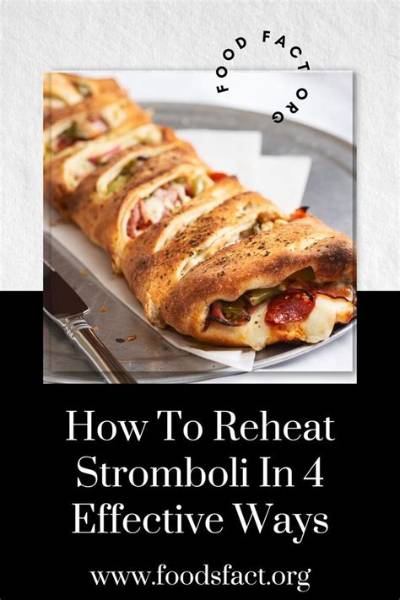 How Do You Reheat Frozen Stromboli?