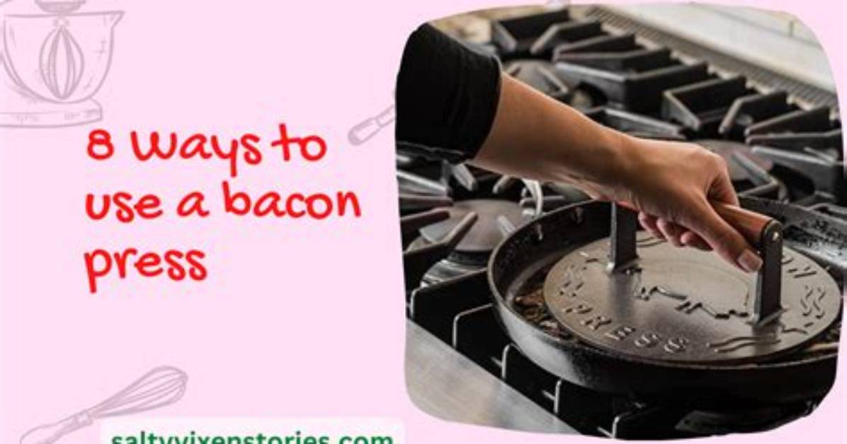 How Do You Use a Bacon Press?
