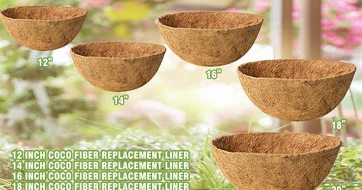 How Do You Use Coconut Fiber Planter Liners?
