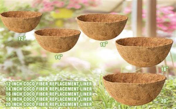 How Do You Use Coconut Fiber Planter Liners?