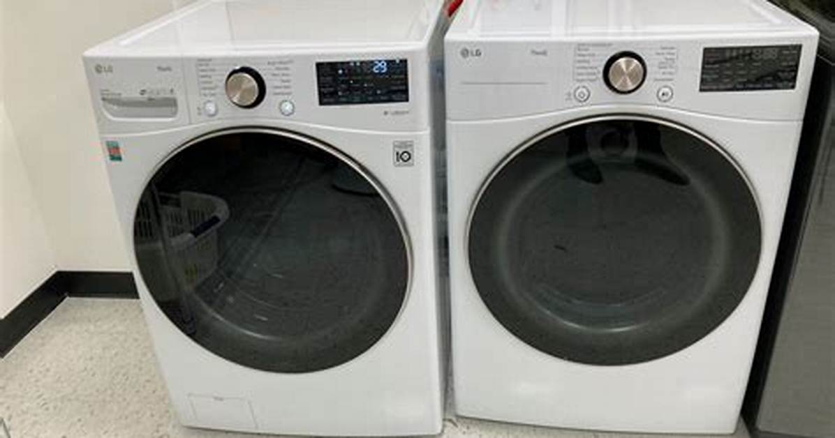How Heavy Is a Front Load Dryer?