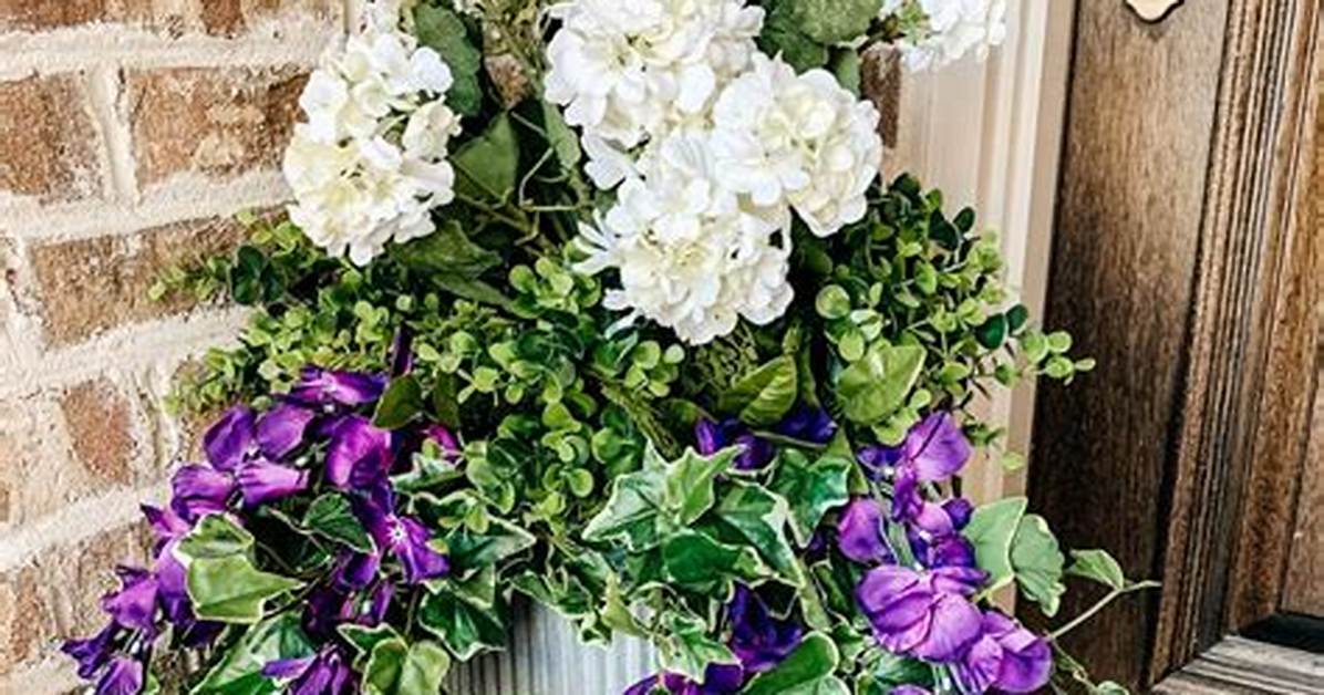 How Long Do Fake Flowers Last Outside?