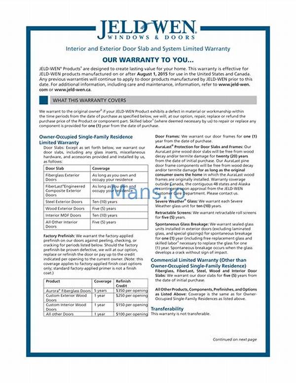 How Long Is the Warranty on Jeld Wen Windows?