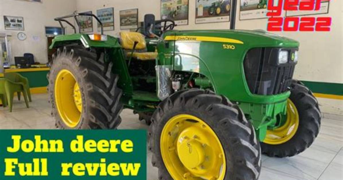 How Many Horsepower Is a 2010 John Deere?