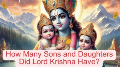 How Many Sons and Daughters Did Lord Krishna Have?