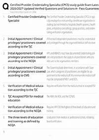 How Much Do Certified Provider Credentialing Specialists Make?