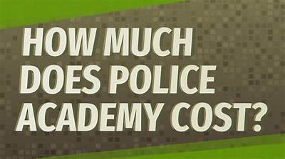 How Much Does Police Academy Cost in California?