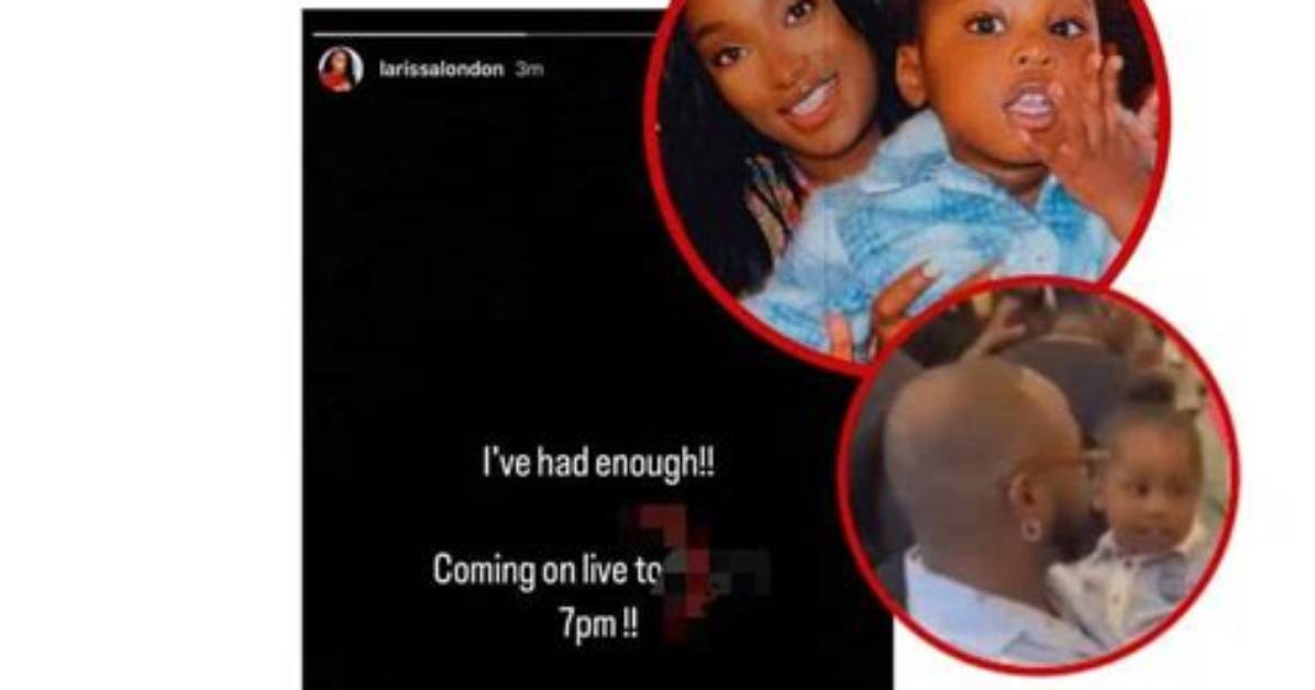 “I Have Had Enough”- Davido’s Fourth Baby Mama, Larissa London Fumes, Set to Bare It All