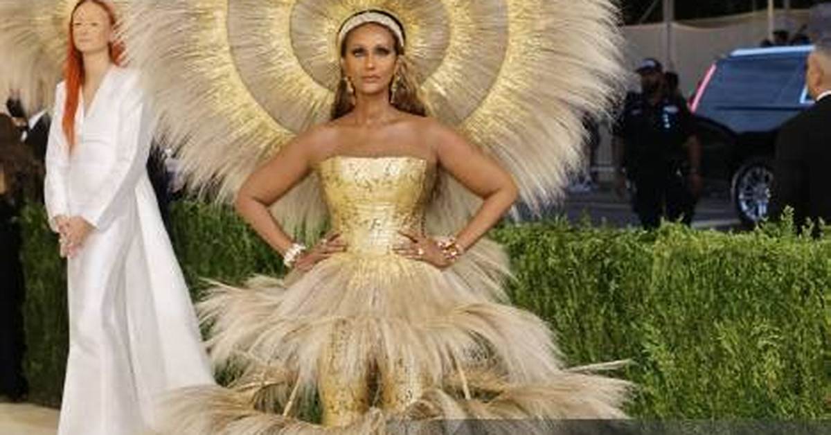 Iman in Harris Reed at the Met Gala: Stole the Show?
