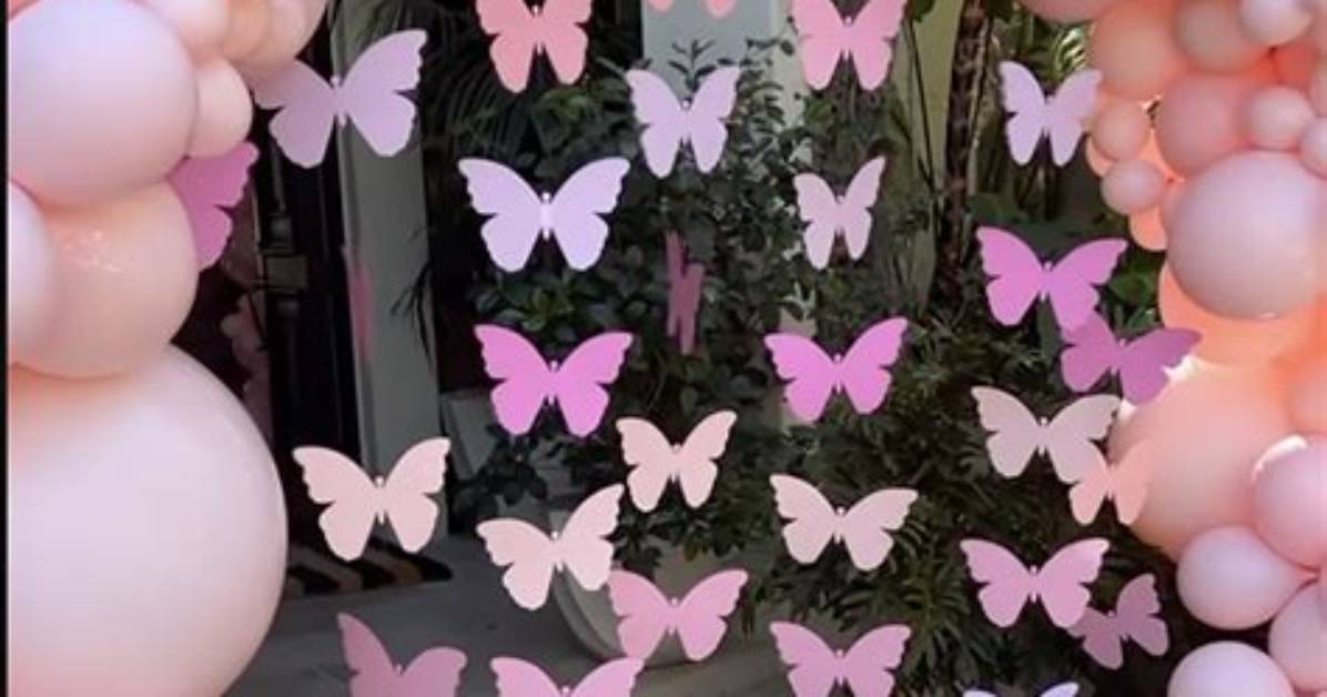 Inside the Butterfly-Themed 6Th Birthday of Dream Kardashian!