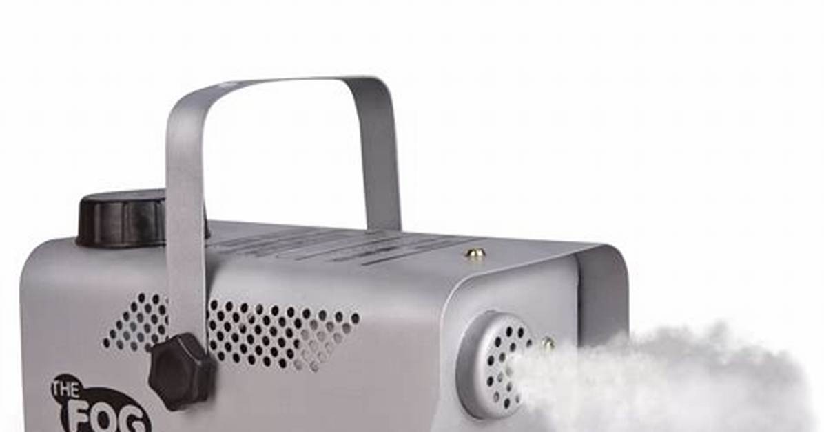 Is Fog from Fog Machine Dangerous?