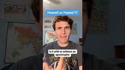 Is Hawaii Spelled with an Apostrophe?