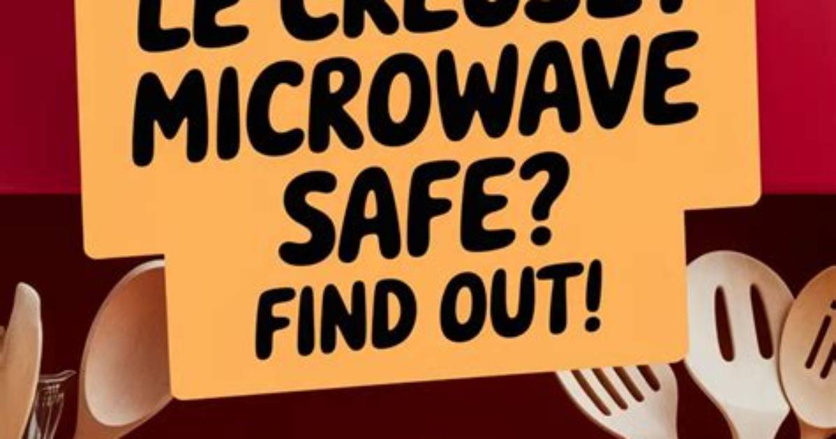 Is Le Creuset Stoneware Microwave Safe?