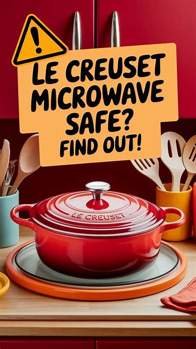 Is Le Creuset Stoneware Microwave Safe?