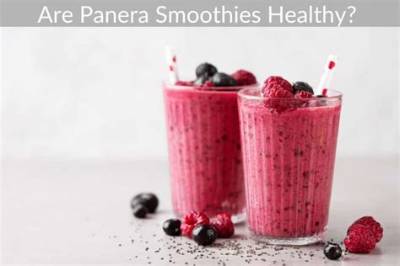 Is Panera Superfruit Smoothie Healthy?