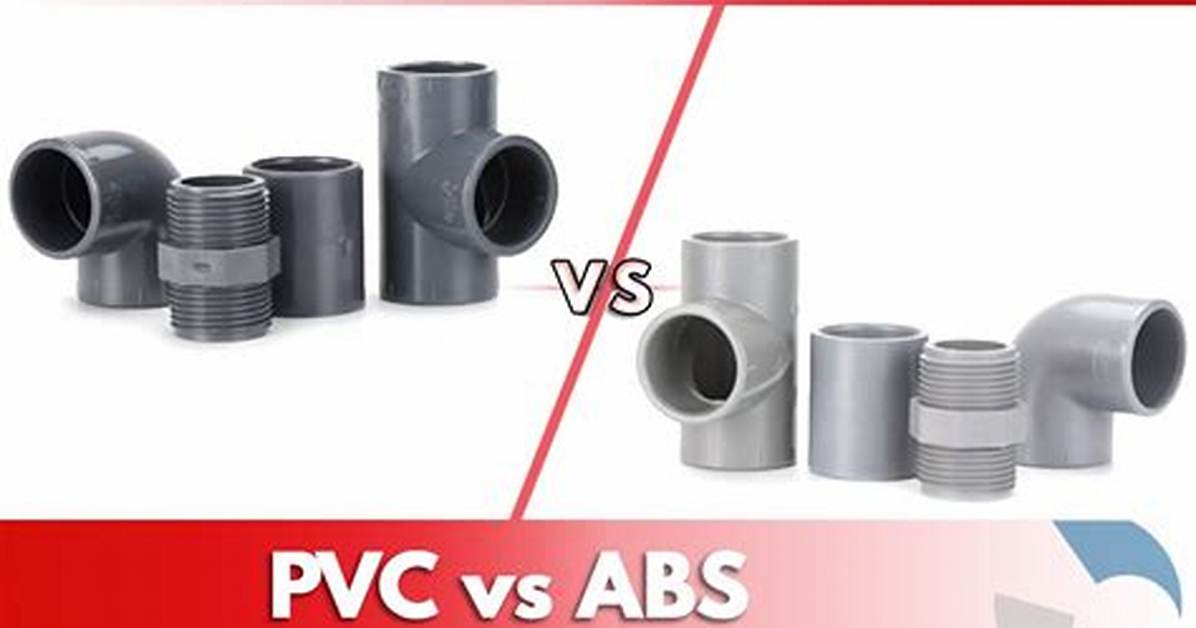 Is Pvc and Abs the Same Size?