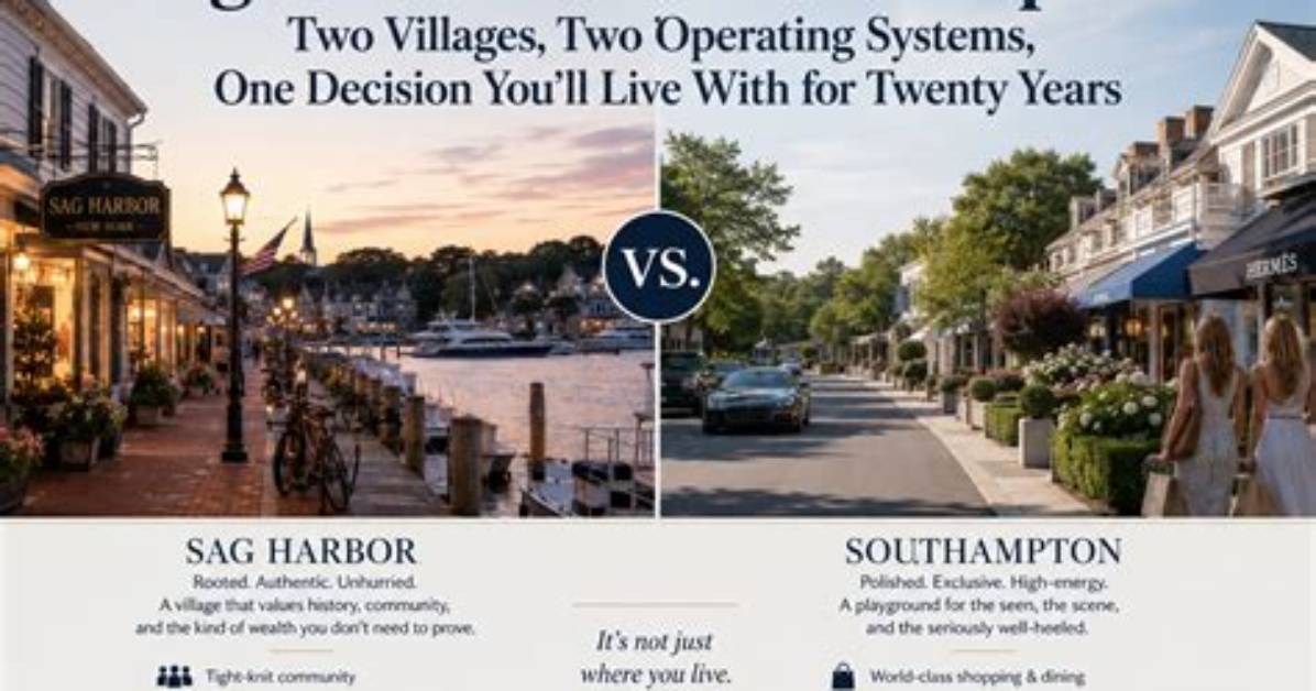 Is Sag Harbor a Rich Area?