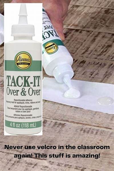 Is Tack It over and over the Same as Tacky Glue?