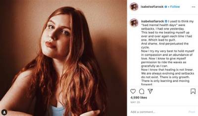 Isabel Roloff Opens up About Eating Disorder