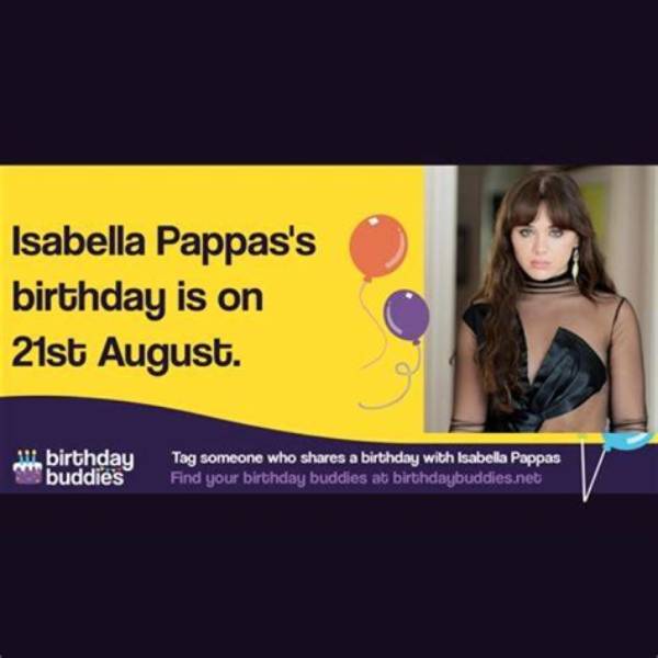 Isabella Pappas Height, Weight, Net Worth, Age, Birthday, Wikipedia, Who, Instagram, Biography