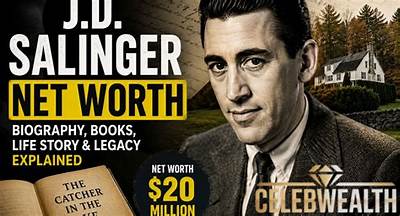 J. D. Salinger Net Worth - Wiki, Age, Weight and Height, Relationships, Family, and More