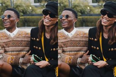Jada Pollock Posts Picture of Wizkid and His Son, Zion