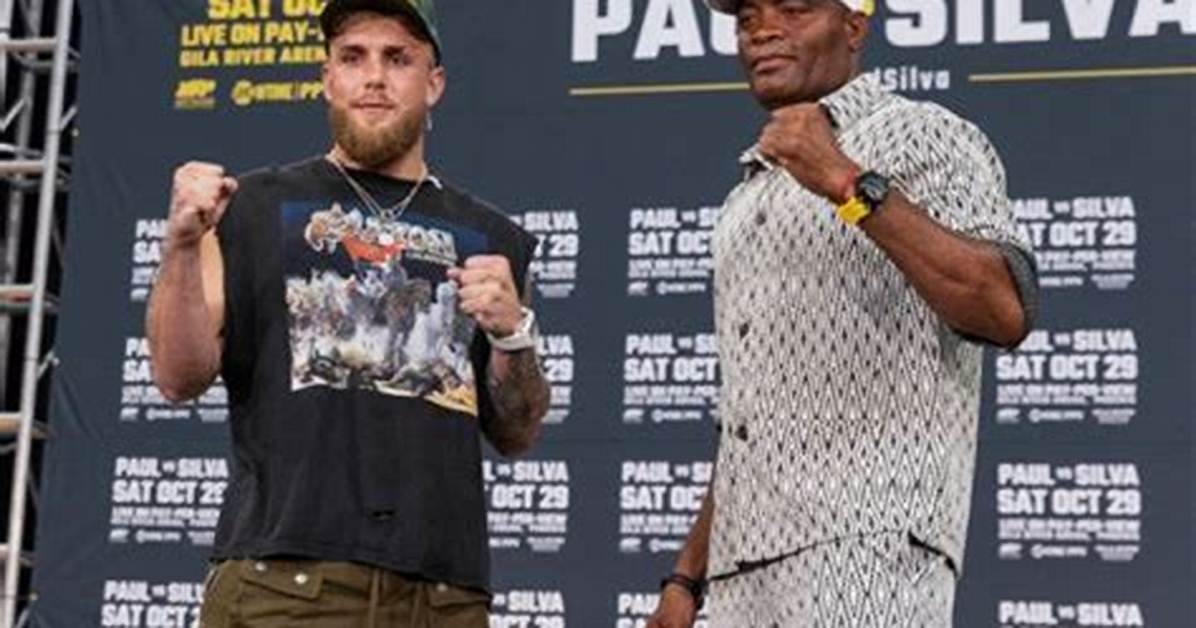 Jake Paul Vs. Anderson Silva Combat Date Confirmed After Months of Delay
