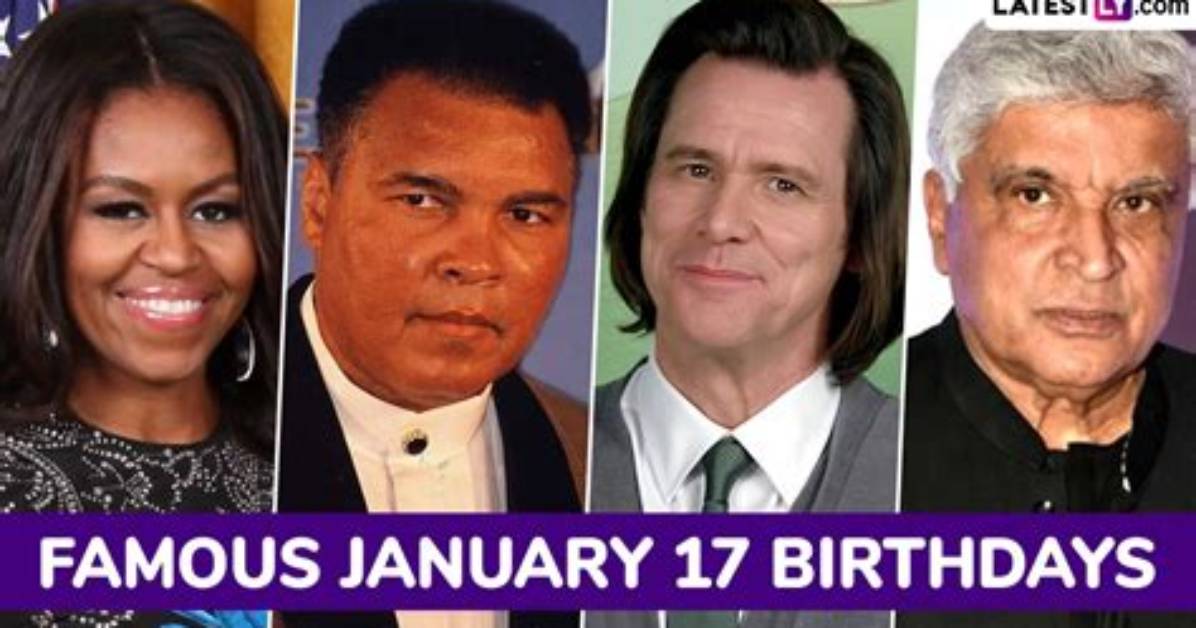 January 17 Birthdays by Profession