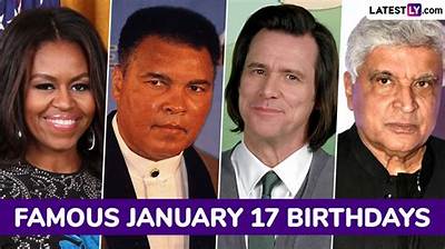 January 17 Birthdays by Profession