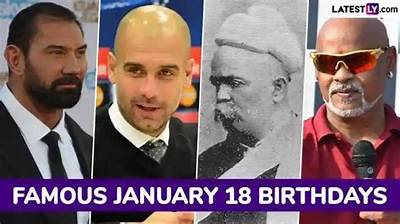January 18 Birthdays | Famous Birthdays