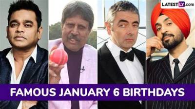 January 6 Birthdays | Famous Birthdays